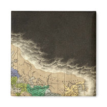The Division of The Roman Empire 395 AD Refrigerator Magnets