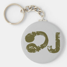 The DJ list Key Chains