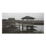 The Docks at Pawleys Island, SC - Scene 4 Picture Card