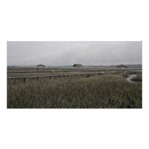 The Docks at Pawleys Island, SC - Scene 6 Customized Photo Card