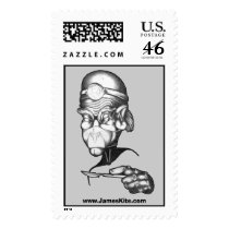 The Doctor is out of his mind postage by serenitystudios The Doctor is out of his mind postage