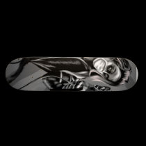 The Doctor skateboards