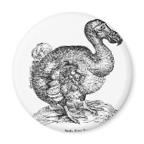 The Dodo Fridge Magnet