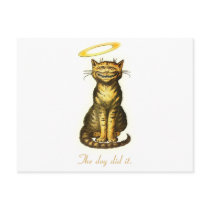 The dog did it postcards