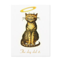 The dog did it postcards