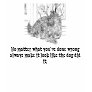 The dog did it! tee shirt