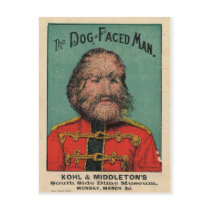 The Dog Faced Man Post Card