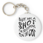 The Dog House Blues Saying Keychain
