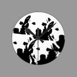 The Dog Pack by Yvanblo wall clocks