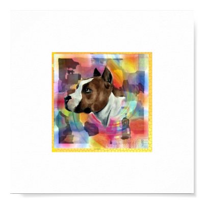The Dog Poster by CreativeArtist