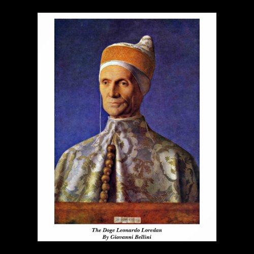 The Doge Leonardo Loredan By Giovanni Bellini Print
