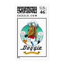 The Doggie Postage Stamps