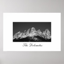 The Dolomites of Italy Poster
