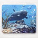 The Dolphins and The Treasure Chest Mousepad by DragonCat The Dolphins and The Treasure Chest Mousepad
