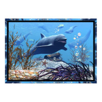 The Dolphins and The Treasure Chest posters by DragonCat The Dolphins and The Treasure Chest posters