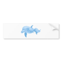 THE DOLPHINS JOY BUMPER STICKER