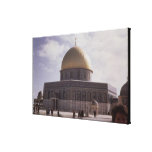 The Dome of the Rock, built AD 692 Stretched Canvas Print
