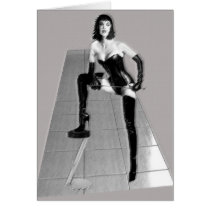 The Dominatrix 3D Cards