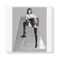 The Dominatrix 3D Magnets by uniqueandkinky The Dominatrix 3D Magnets