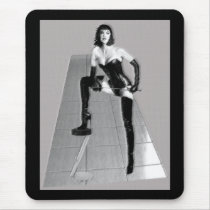 The Dominatrix 3D Mouse Pad mousepads by uniqueandkinky The Dominatrix 3D Mouse Pad mousepads