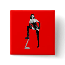 The Dominatrix Buttons