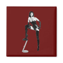 The Dominatrix Magnets by uniqueandkinky The Dominatrix Magnets