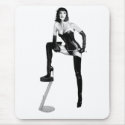 The Dominatrix Mouse Pads mousepad