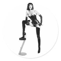 The Dominatrix Stickers
