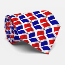 The Dominican Republic Flag Tie by LivingFlags2 The Dominican Republic Flag Tie