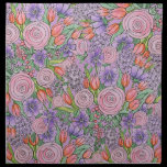 The Donna Spring Bouquet American MoJo Napkin napkins