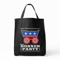 The Donner Party - hungry for something different? Tote Bags