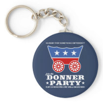 The Donner Party - hungry for something different? Keychains