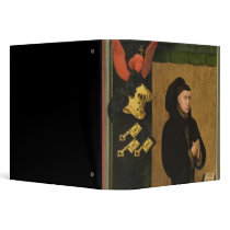 The Donor, Chancellor Nicholas Rolin 3 Ring Binder