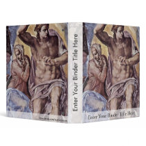 The Doomsday Fresco On The Altar Wall Of The Sisti Vinyl Binders