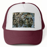 The Doomsday Fresco On The Altar Wall Of The Sisti Trucker Hats