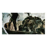 The Doomsday Fresco On The Altar Wall Of The Sisti Photo Cards