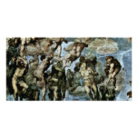The Doomsday Fresco On The Altar Wall Of The Sisti Picture Card