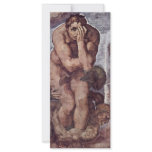 The Doomsday Fresco On The Altar Wall Of The Sisti Full Color Rack Card