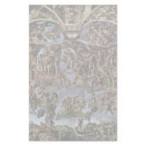The Doomsday Fresco On The Altar Wall Of The Sisti Personalized Stationery
