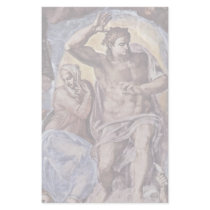 The Doomsday Fresco On The Altar Wall Of The Sisti Stationery Paper