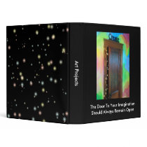"The Door To Your Imagination..." binders