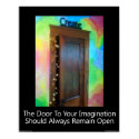 "The Door To Your Imagination" Print by Victoreeah "The Door To Your Imagination" Print