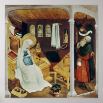 The Doubt of St. Joseph, c.1410-20 Posters