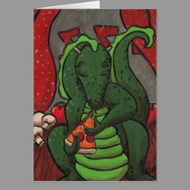 The Dragon and The Pizza cards