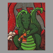 The Dragon and The Pizza posters