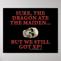 The Dragon Ate the Maiden Print