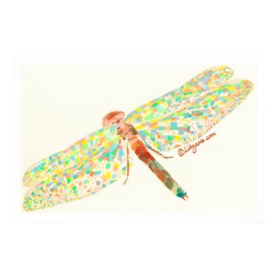 The Dragonfly Dance Print and Poster by lillyarts