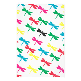 The dragonfly personalized stationery