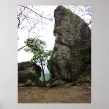 The Dragons Tooth, Appalachian Trail, Cove Mtn VA Print