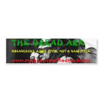 THE DREAD ARMY BUMPER STICKER